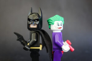 Buriram,,Thailand,-,September,21,,2018:lego,Batman,Joker,Minifigure,Isolated